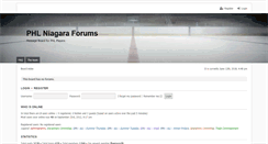 Desktop Screenshot of forums.phlniagara.com